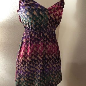 URBAN OUTFITTERS WATERCOLOR SUNDRESS